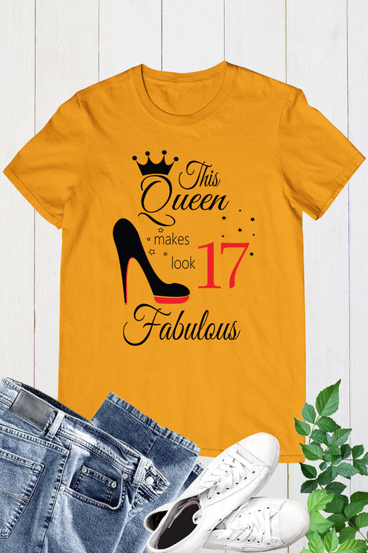 17th Birthday Queen Shirts