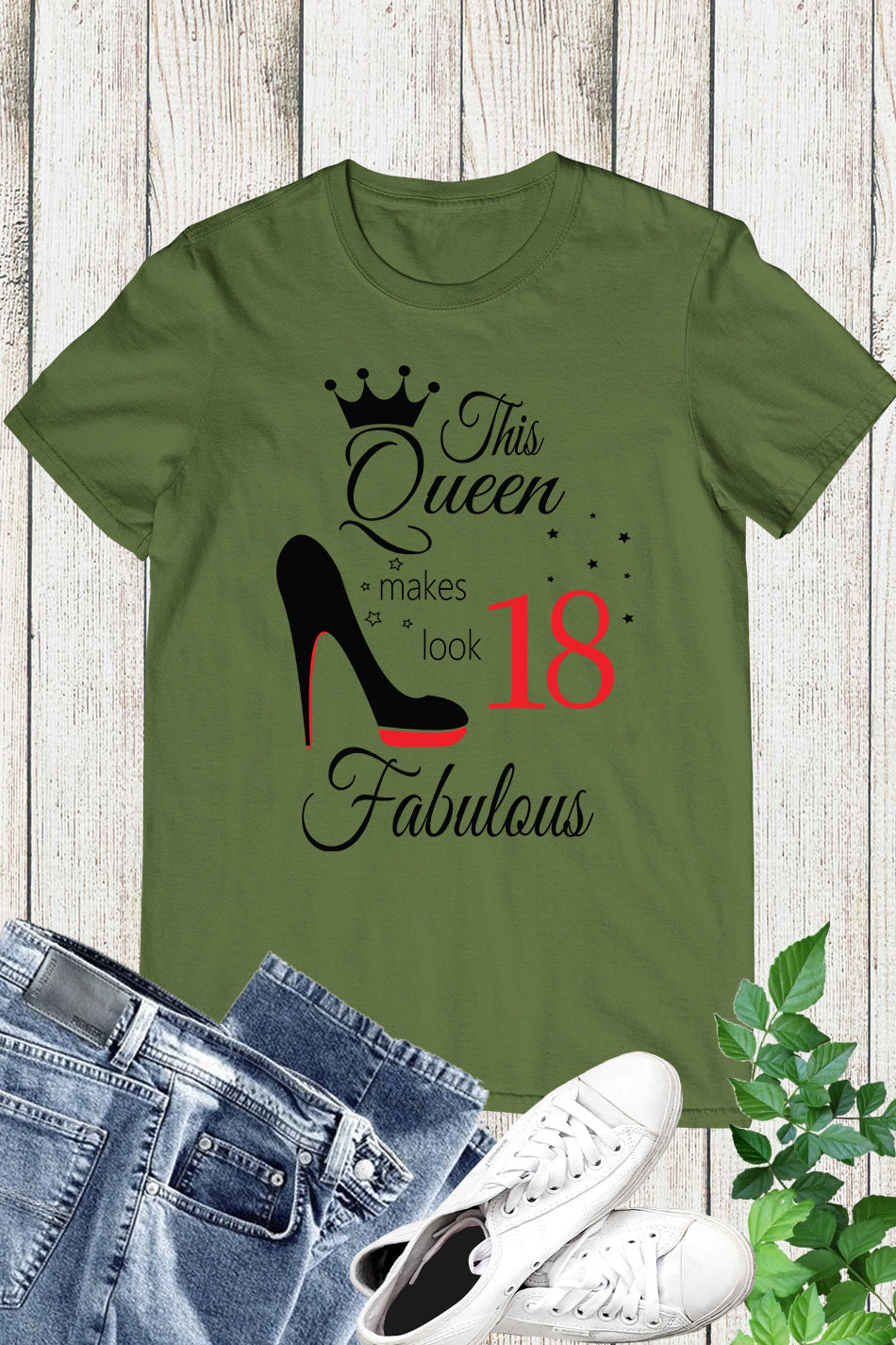 18th Birthday Queen Shirts