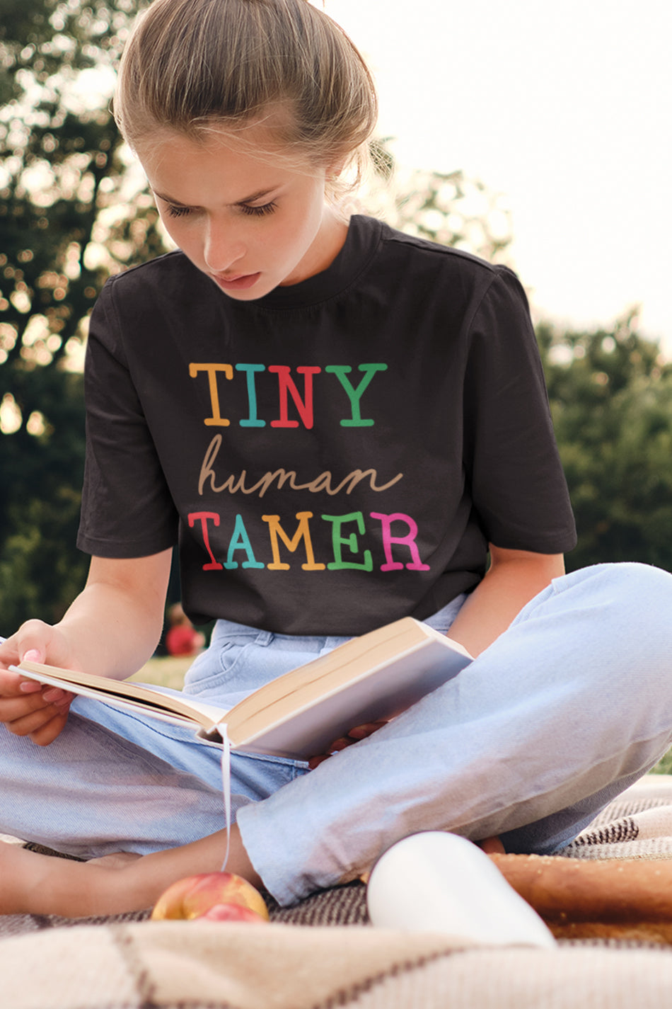 Tiny Human Tamer Teacher Shirt