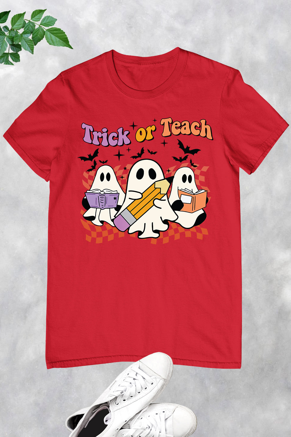 Trick or Teach Halloween Teacher Shirt