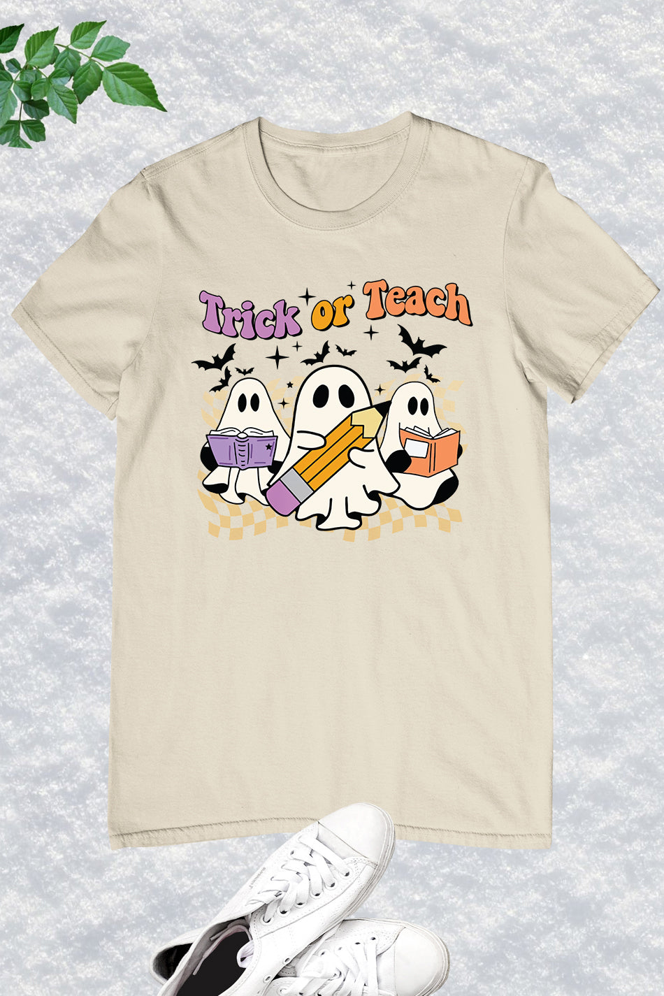 Trick or Teach Halloween Teacher Shirt