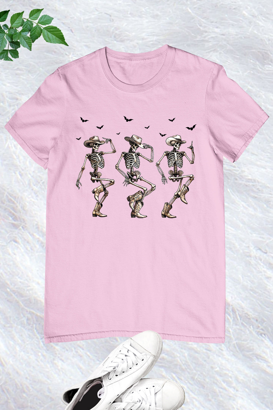 Western Halloween Cowboy Skeletons Dance Shirt