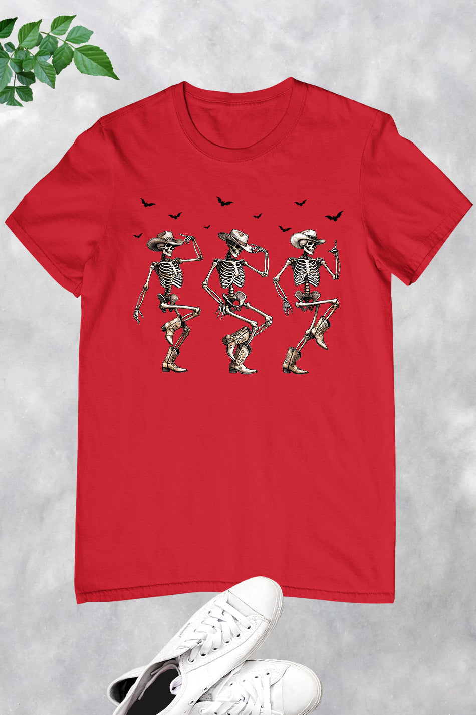 Western Halloween Cowboy Skeletons Dance Shirt