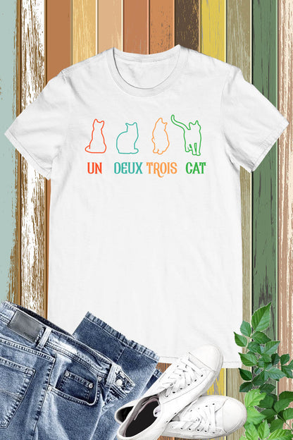 Un Deux Trois Cat T-shirt