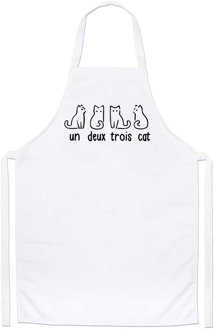 Personalized Funny Cat Lover Custom Teacher Appreciation Thank You Apron