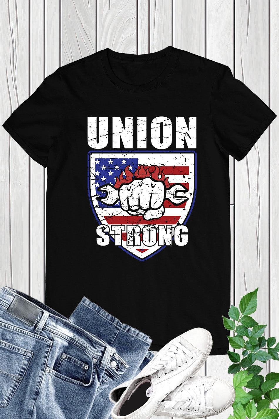 Laboring Gift Union Strong Tee