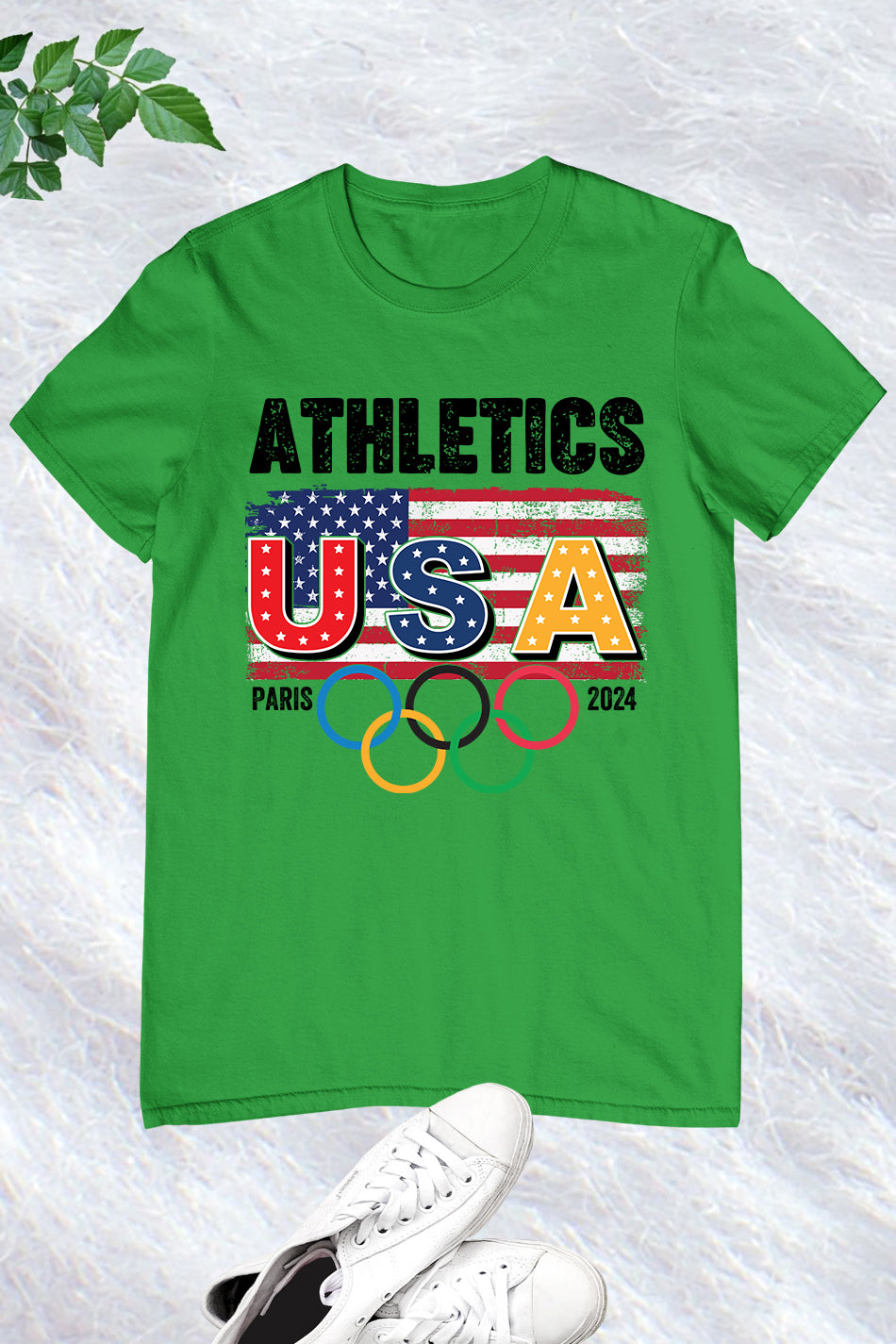 USA Athletics Supporter Olympics Paris 2024 T Shirt