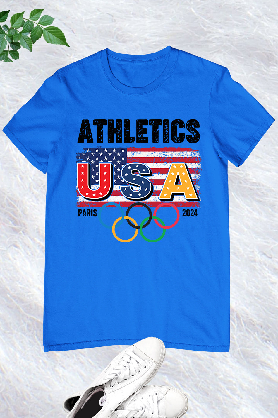 USA Athletics Supporter Olympics Paris 2024 T Shirt