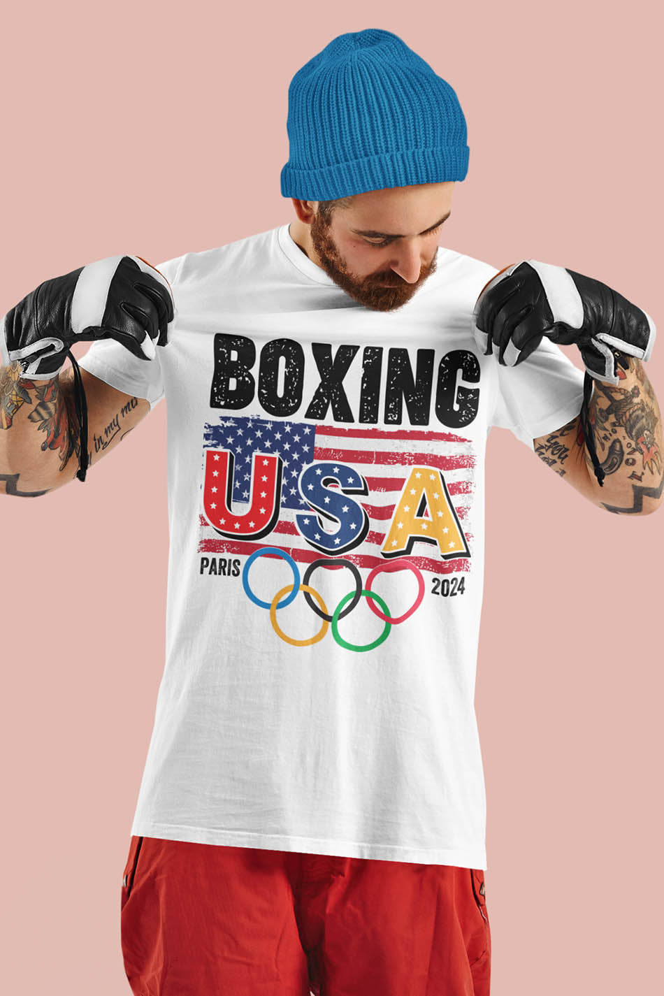 USA Boxing Supporter Olympics Paris 2024 T Shirt