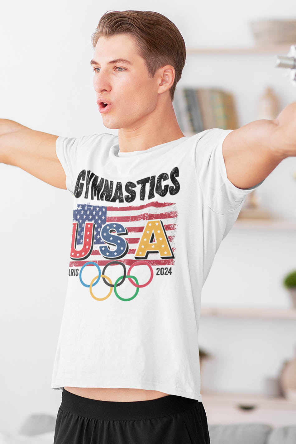 USA Gymnastics Supporter Olympics Paris 2024 T Shirt