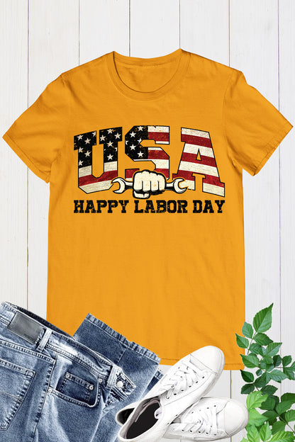 USA Happy Labor Day Shirts