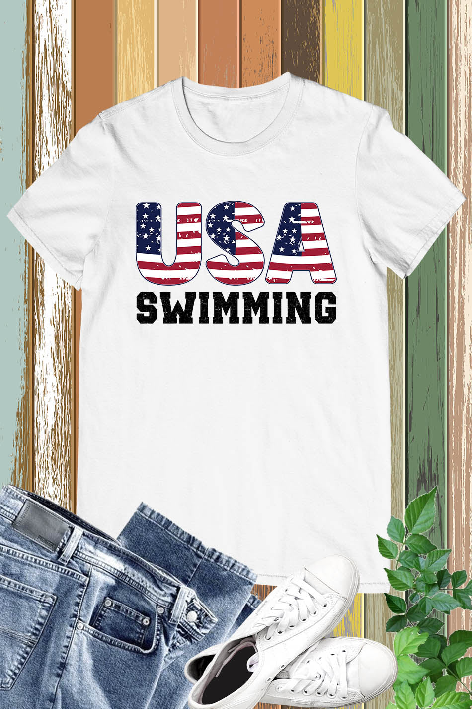 USA Swimming T Shirts