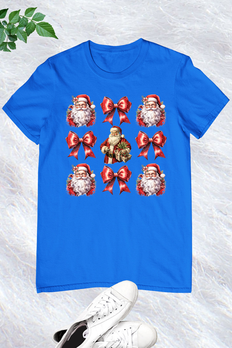 Christmas Coquette Santa T Shirt