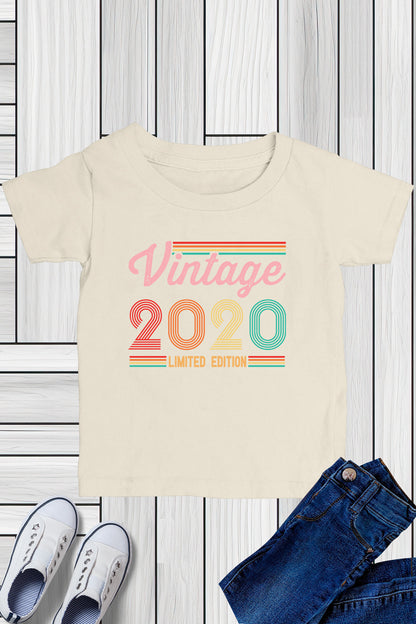 Vintage 2020 5th Birthday Shirt