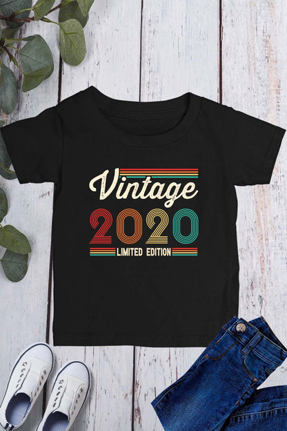 Vintage 2020 5th Birthday Shirt