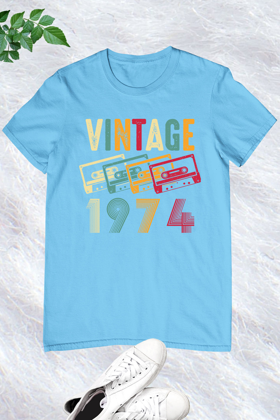 Vintage 1974 50th Birthday Shirt