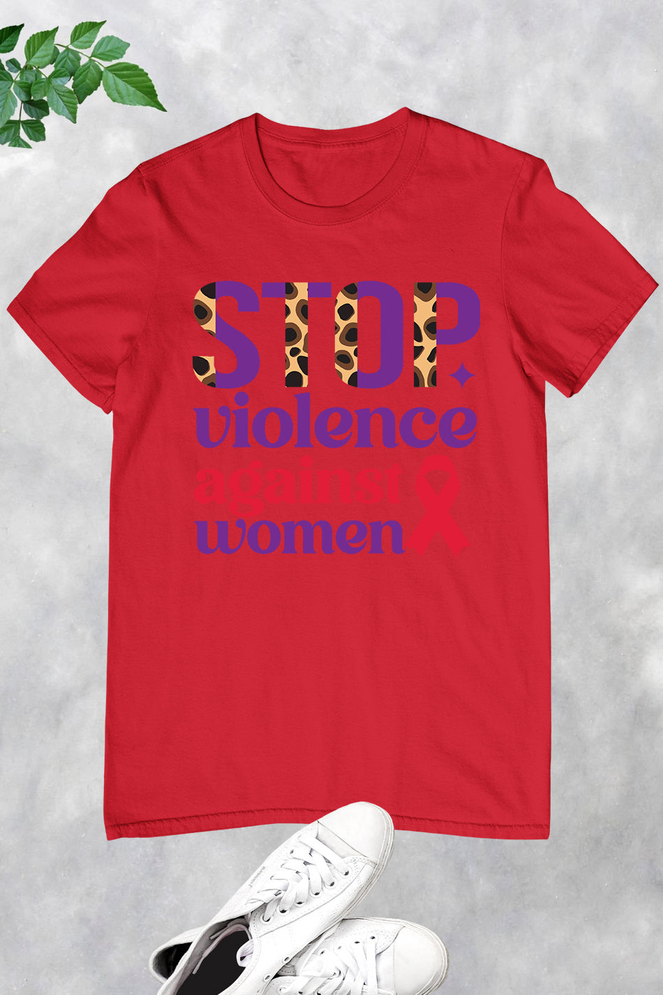 Stop Violence Against Women Awareness Shirts