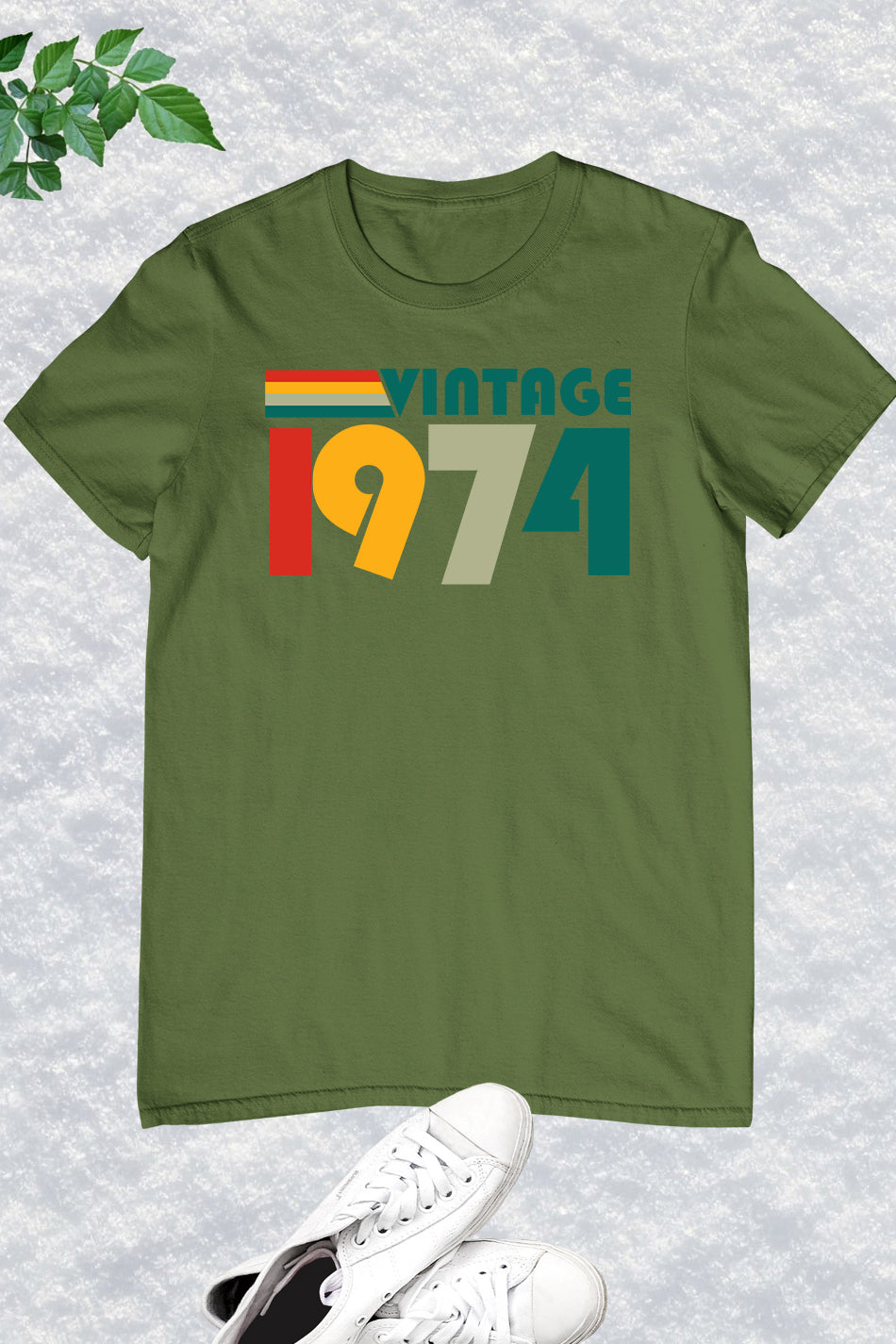 50th Birthday Gifts 2024 Vintage 1974 T Shirt