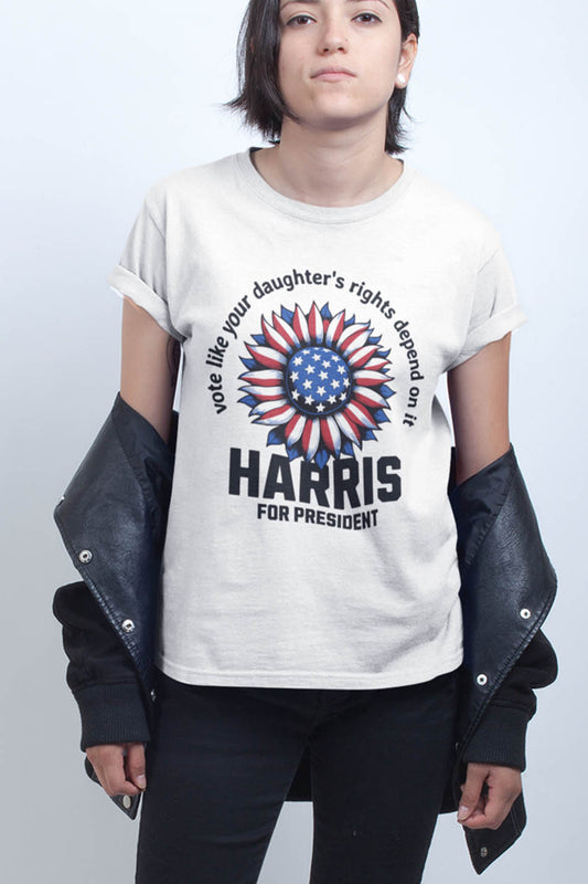 Kamala Harris For President Vote for Women Rights Shirt