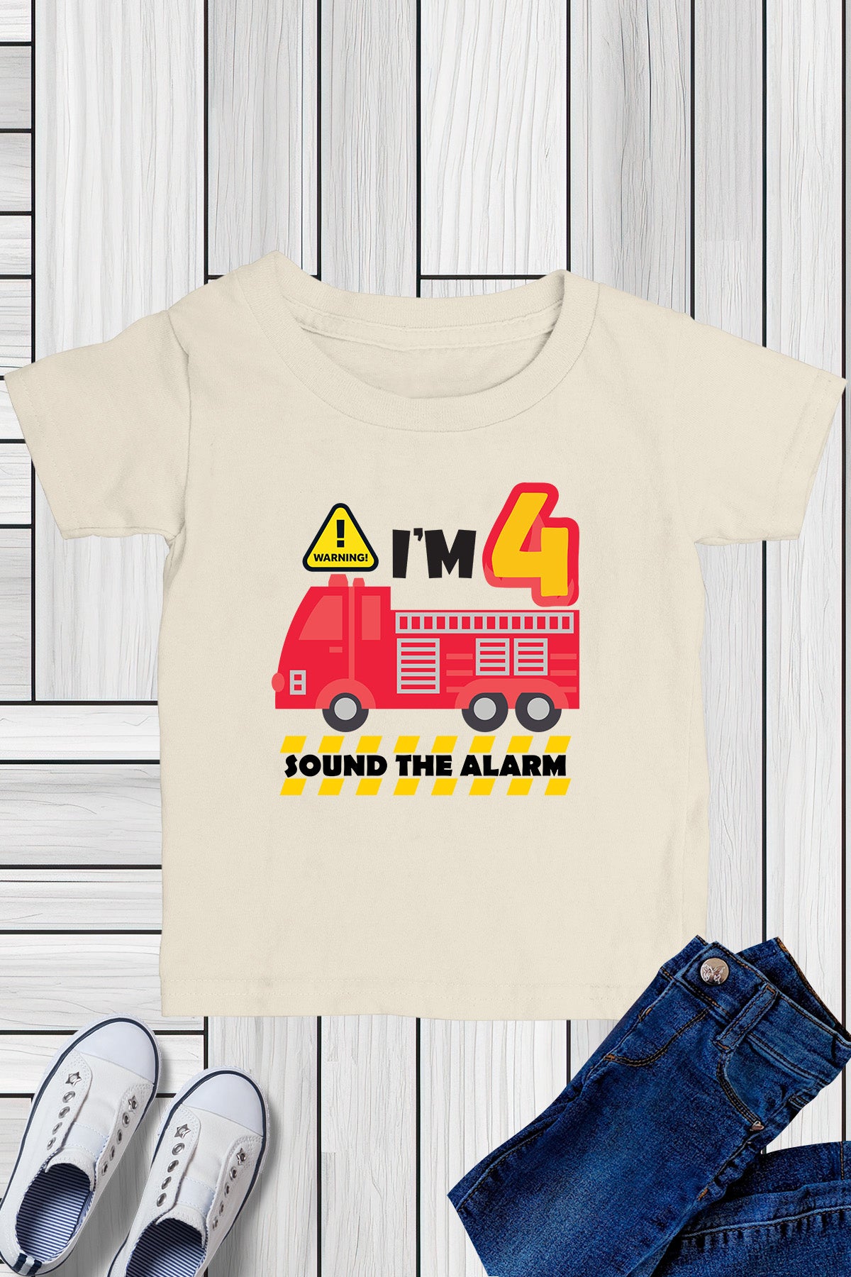 I am 4 Sound The Alarm Shirt