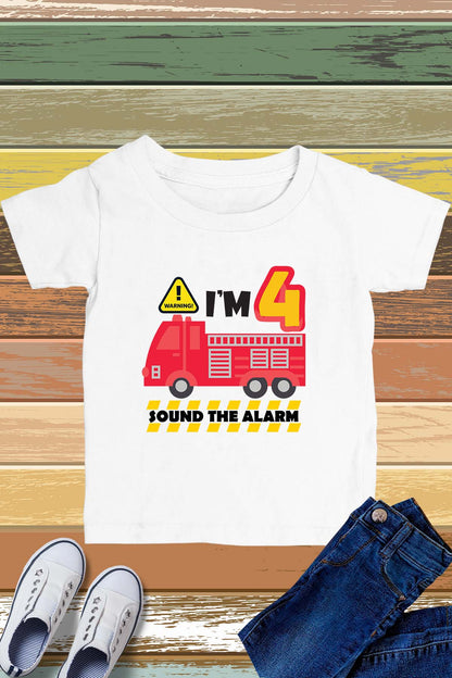 I am 4 Sound The Alarm Shirt