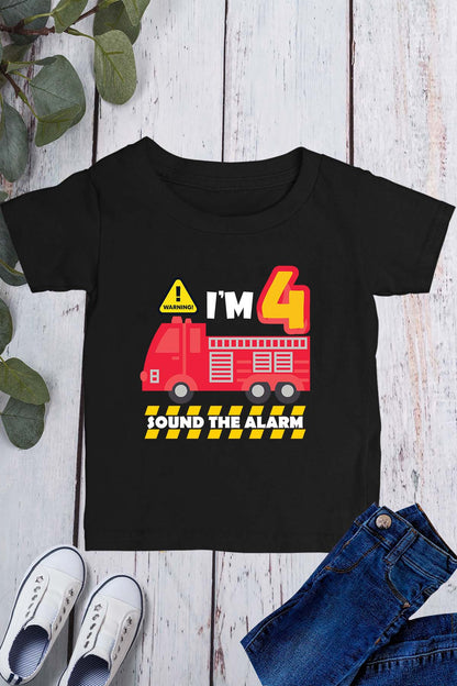 I am 4 Sound The Alarm Shirt