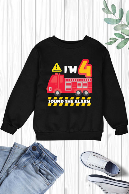 I am 4 Sound The Alarm Shirt