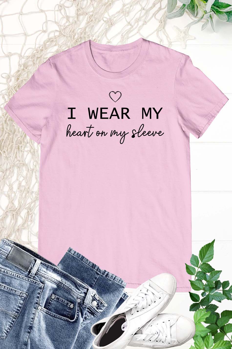 I Wear My heart on My Sleeve Shirt