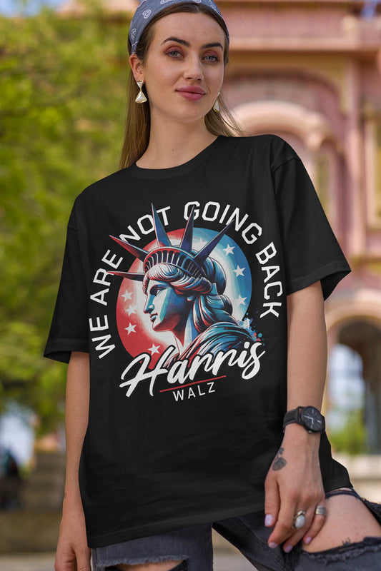 Kamala Harris Tim Walz Not Going Back Shirt