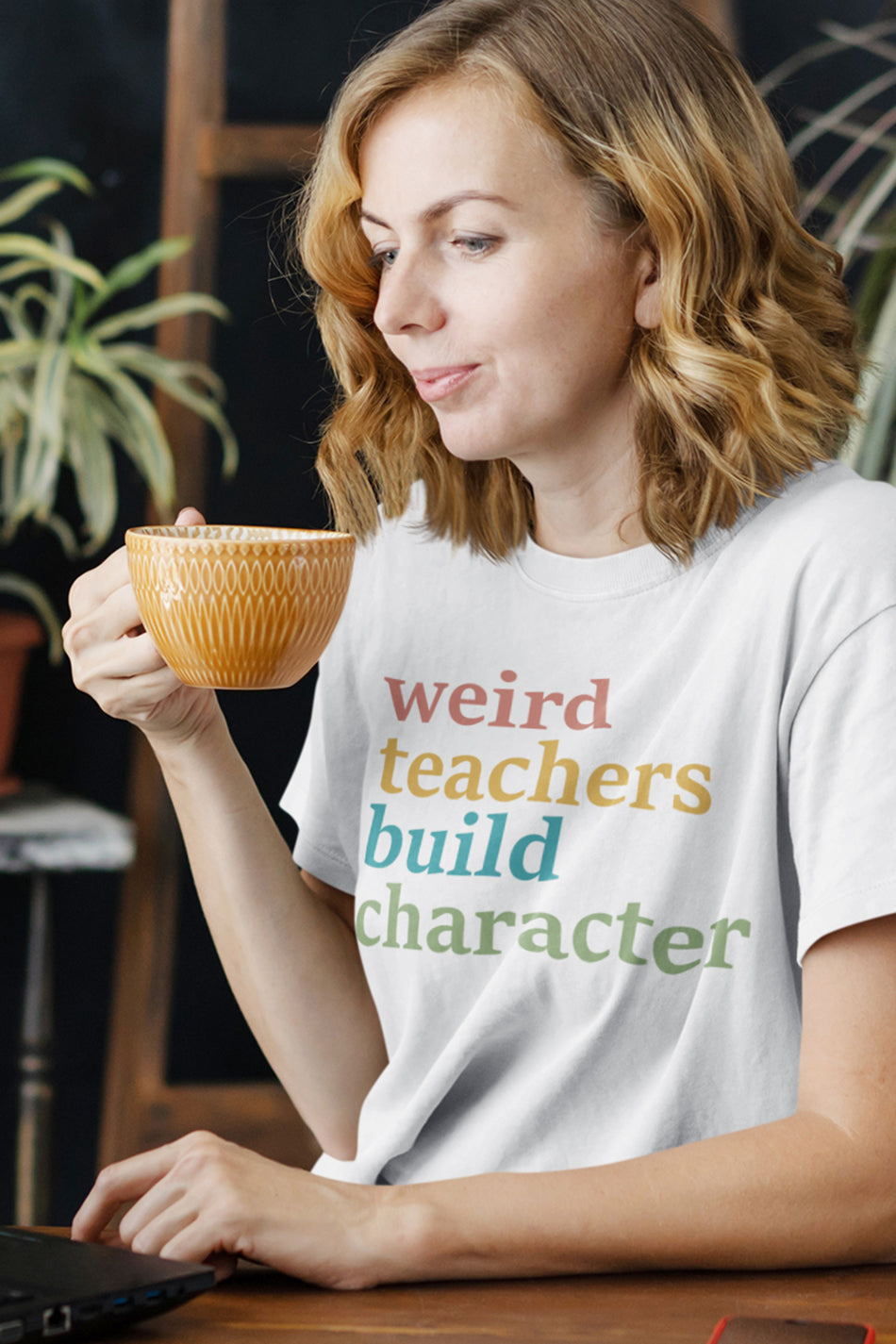 Weird Teachers Build Characters T Shirt