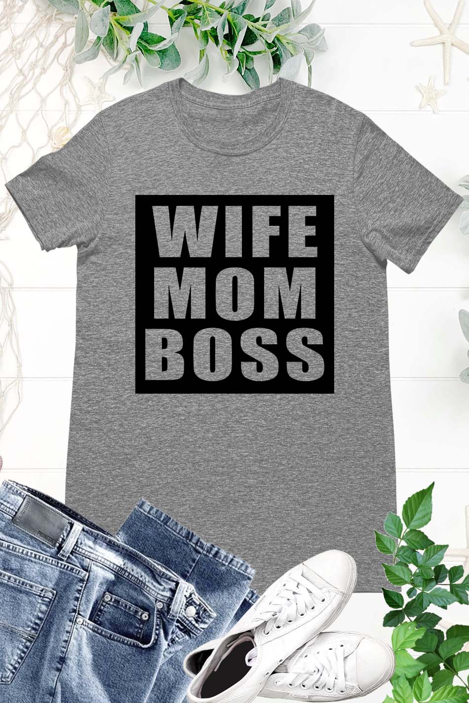 Wife Mom Boss T Shirt