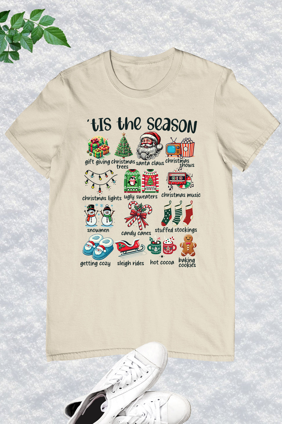 Retro Christmas 'Tis the Season Shirt