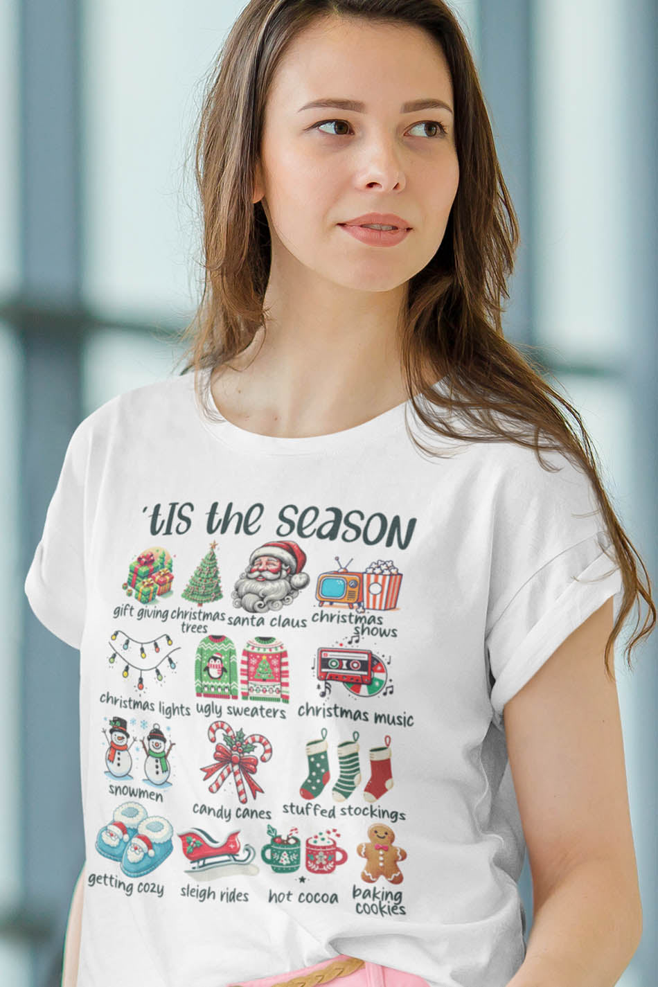 Retro Christmas 'Tis the Season Shirt