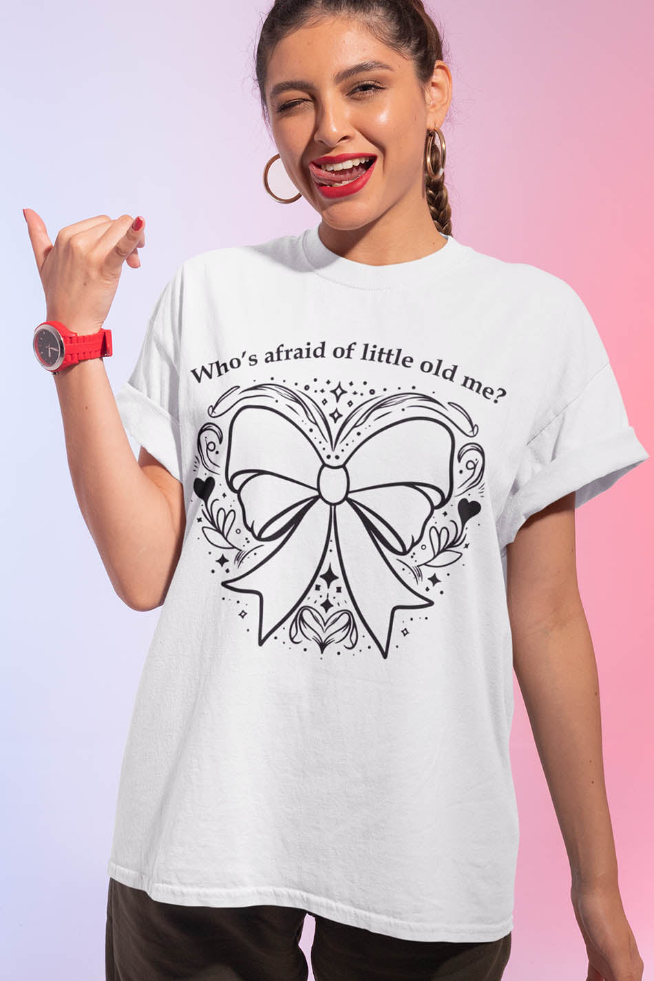 Who's Afraid Of Little Old Me The Tortured Poets Department Shirt