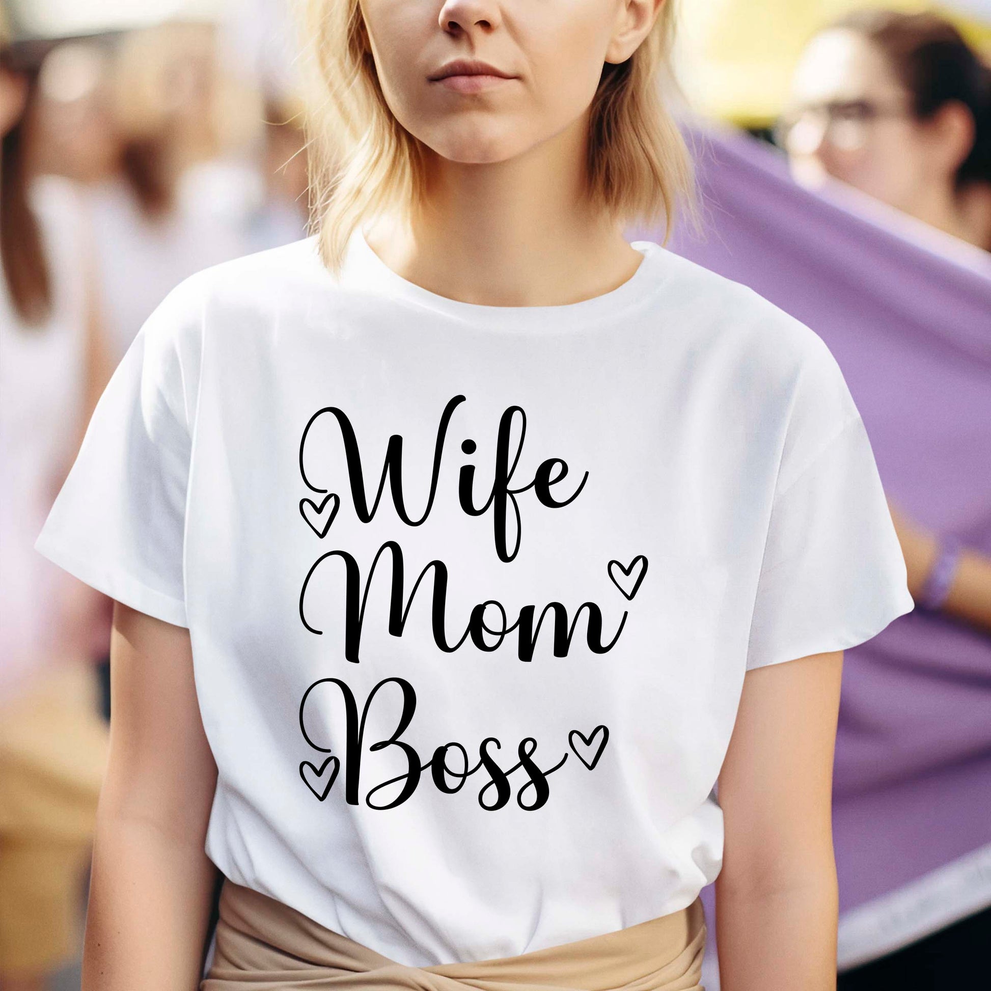 Wife Mom Boss Shirt