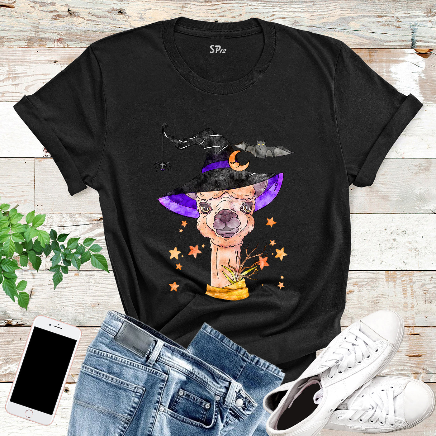 Witch LLama T Shirt