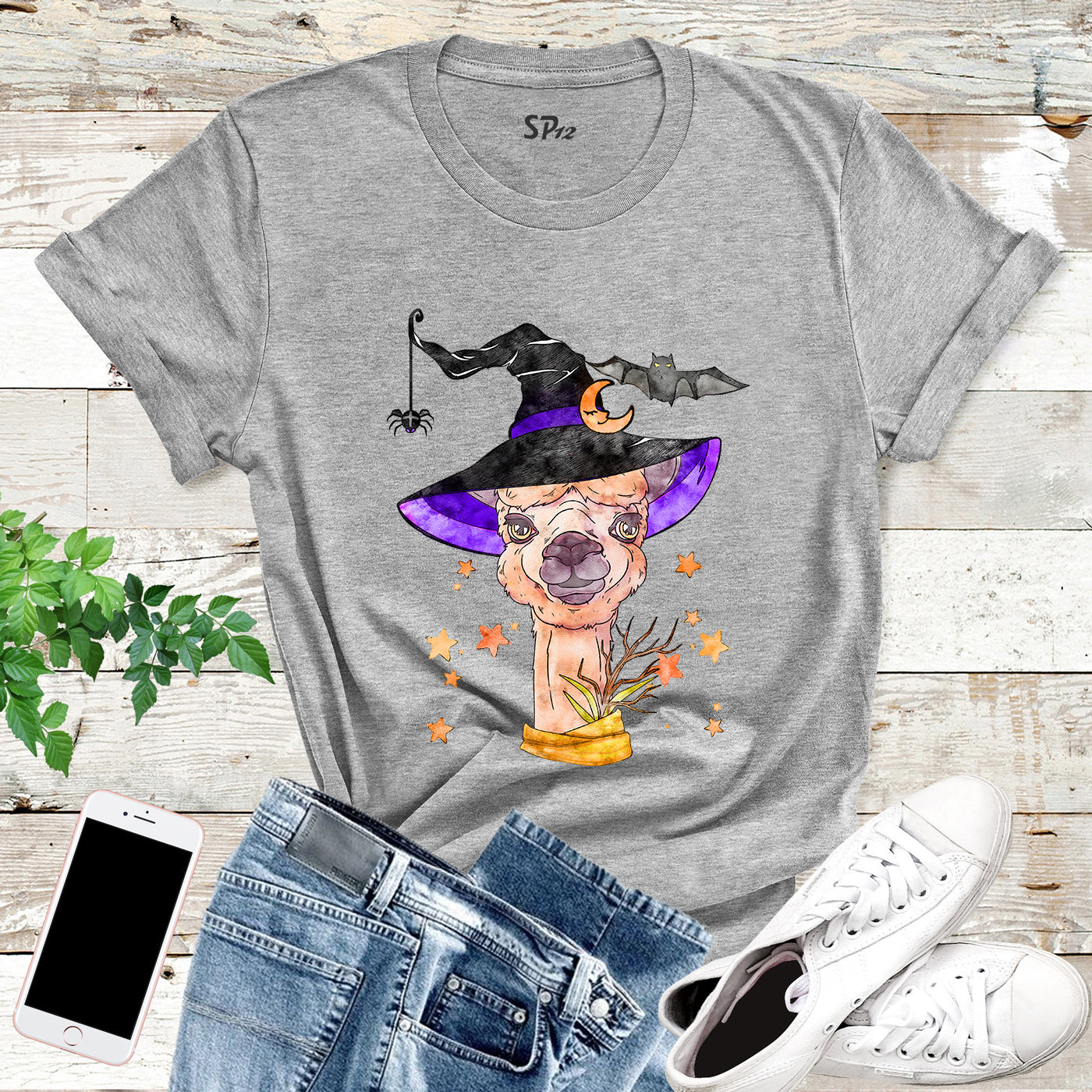 Witch LLama T Shirt