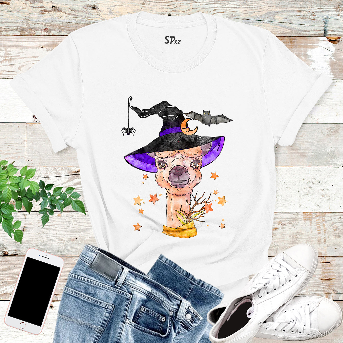 Witch LLama T Shirt