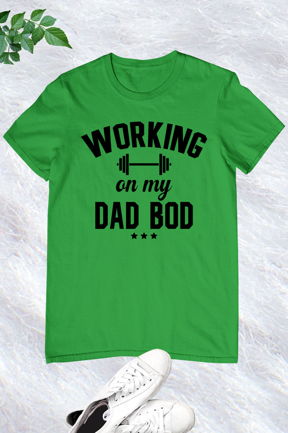 Working On My Dad Bod Funny Gym Workout T-Shirt