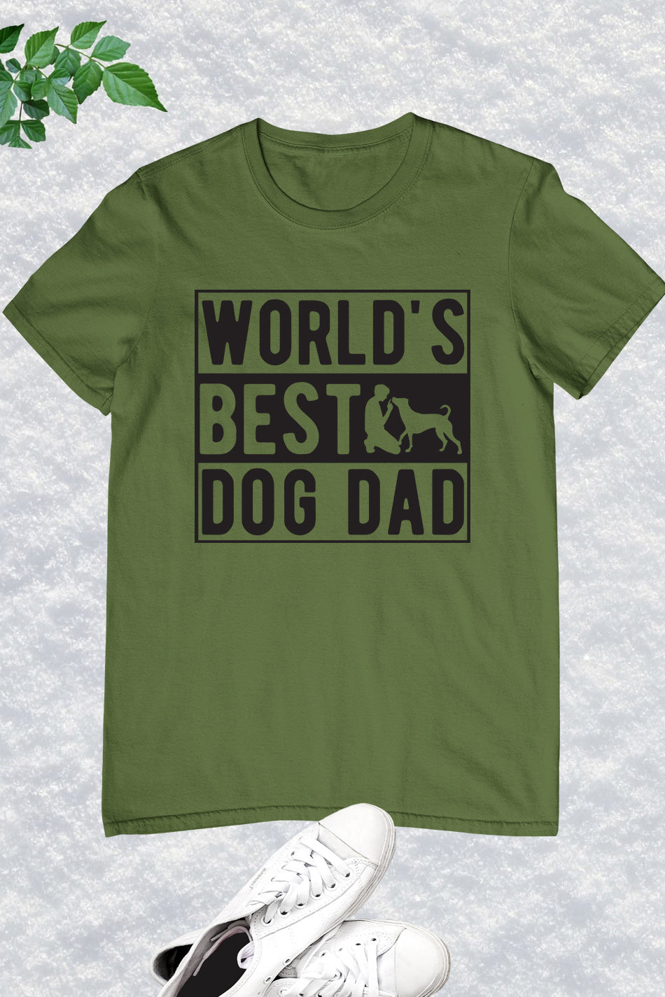 World's Best Dog Dad T Shirt