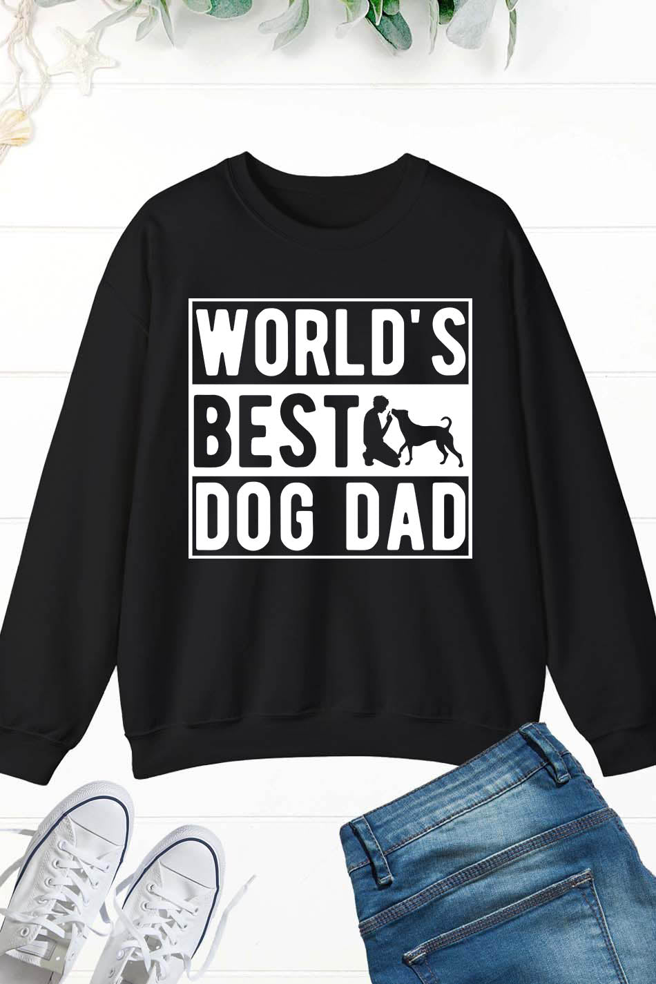 World's Best Dog Dad Sweatshirt