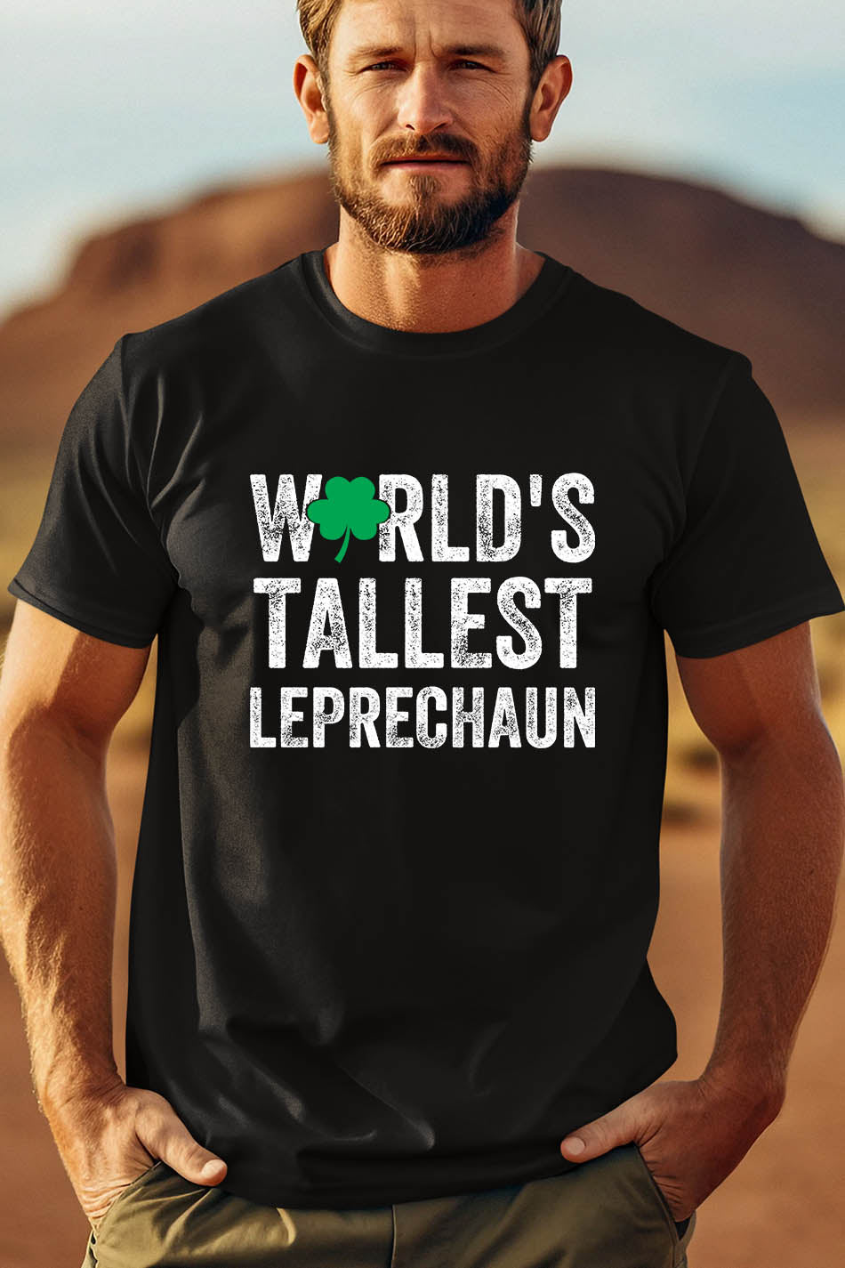 World's Tallest Leprechaun Patricks Day Shirt