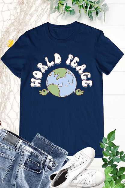 World peace Earth Day Shirt