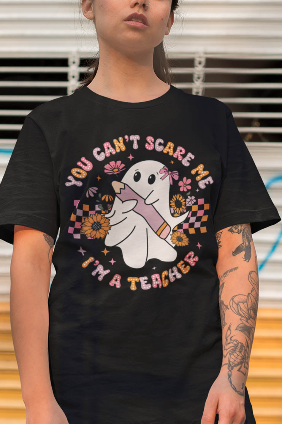 You Can't Scare me I'm a Teacher Shirt