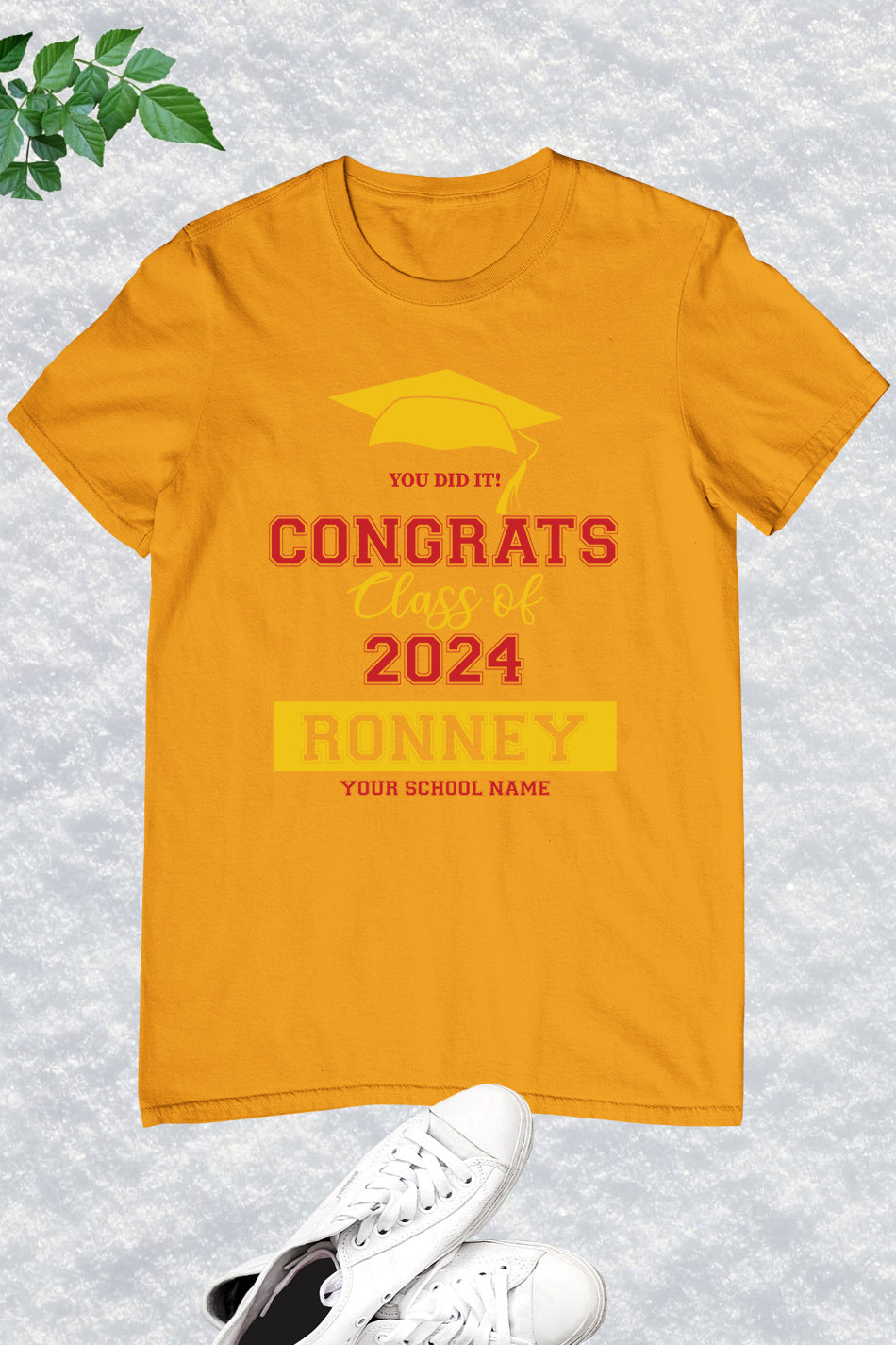 Congrats Class of 2024 Personalized T Shirts