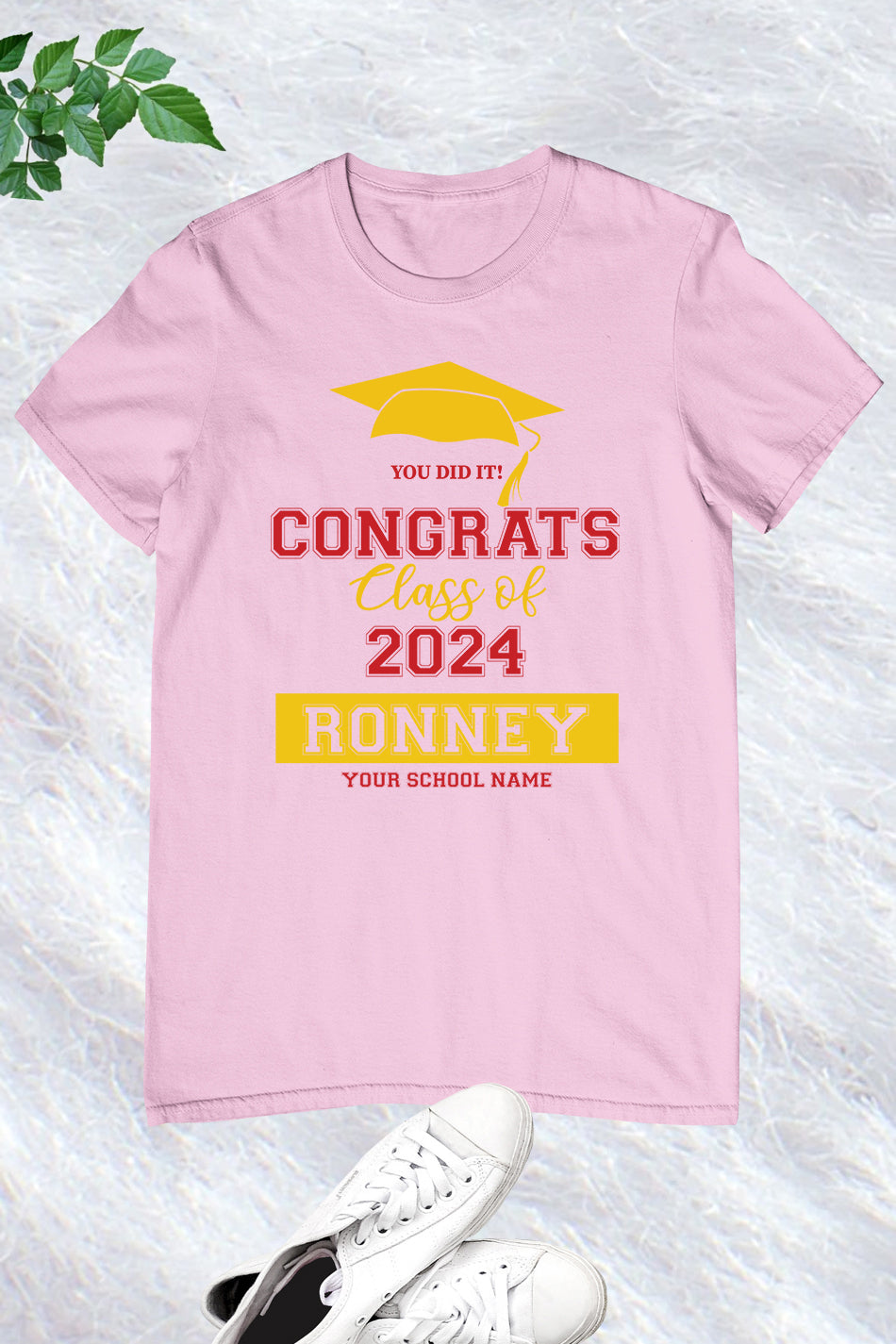 Congrats Class of 2024 Personalized T Shirts