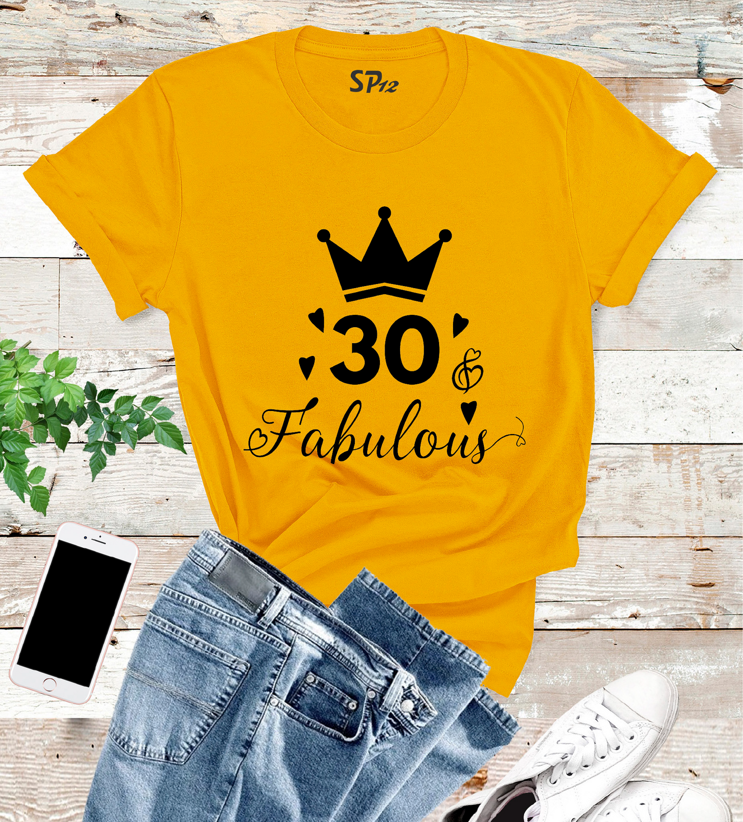 30 and Fabulous 30th Birthday Tshirt