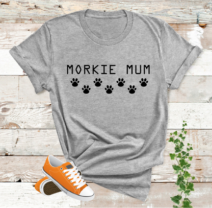 Morkie Mum T Shirt Mothers Day Gifts