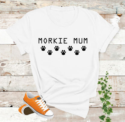 Morkie Mum T Shirt Mothers Day Gifts