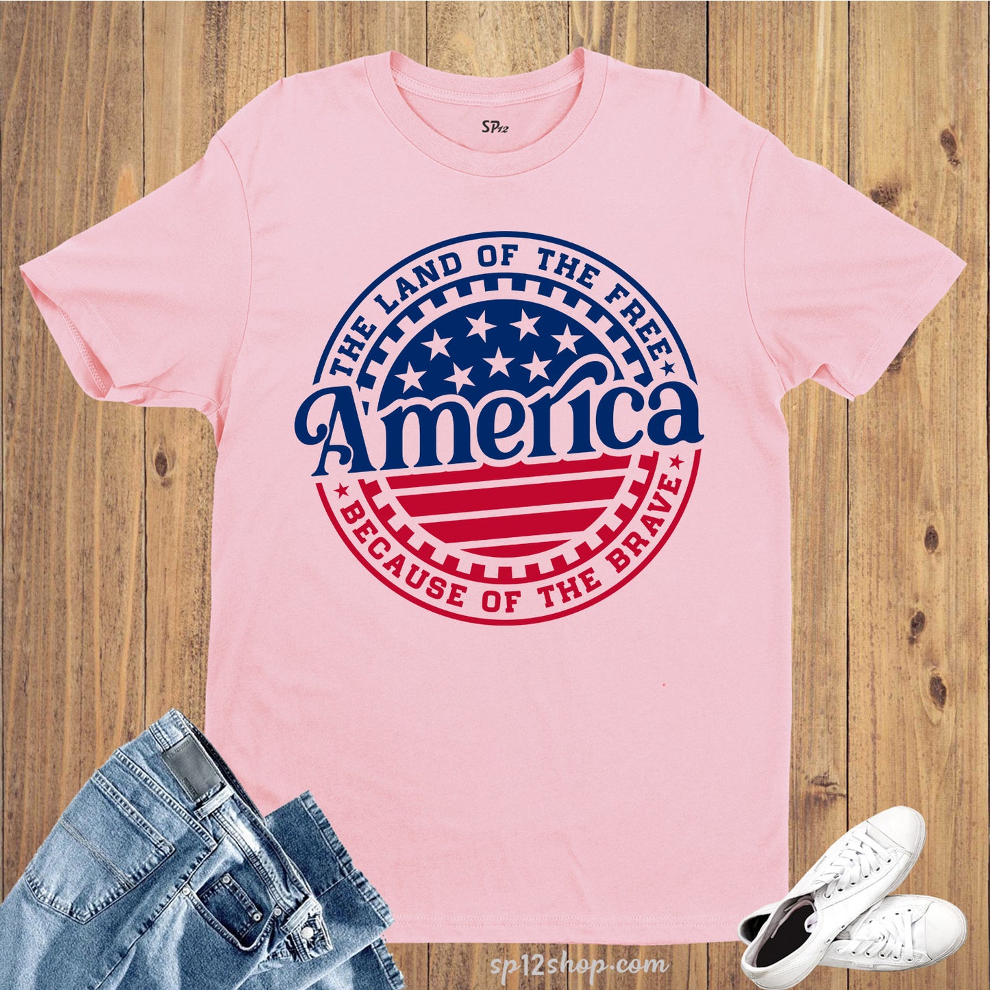 Home Of the Free Shirt, Because Of The Brave 4th Of July Independence Day T Shirt